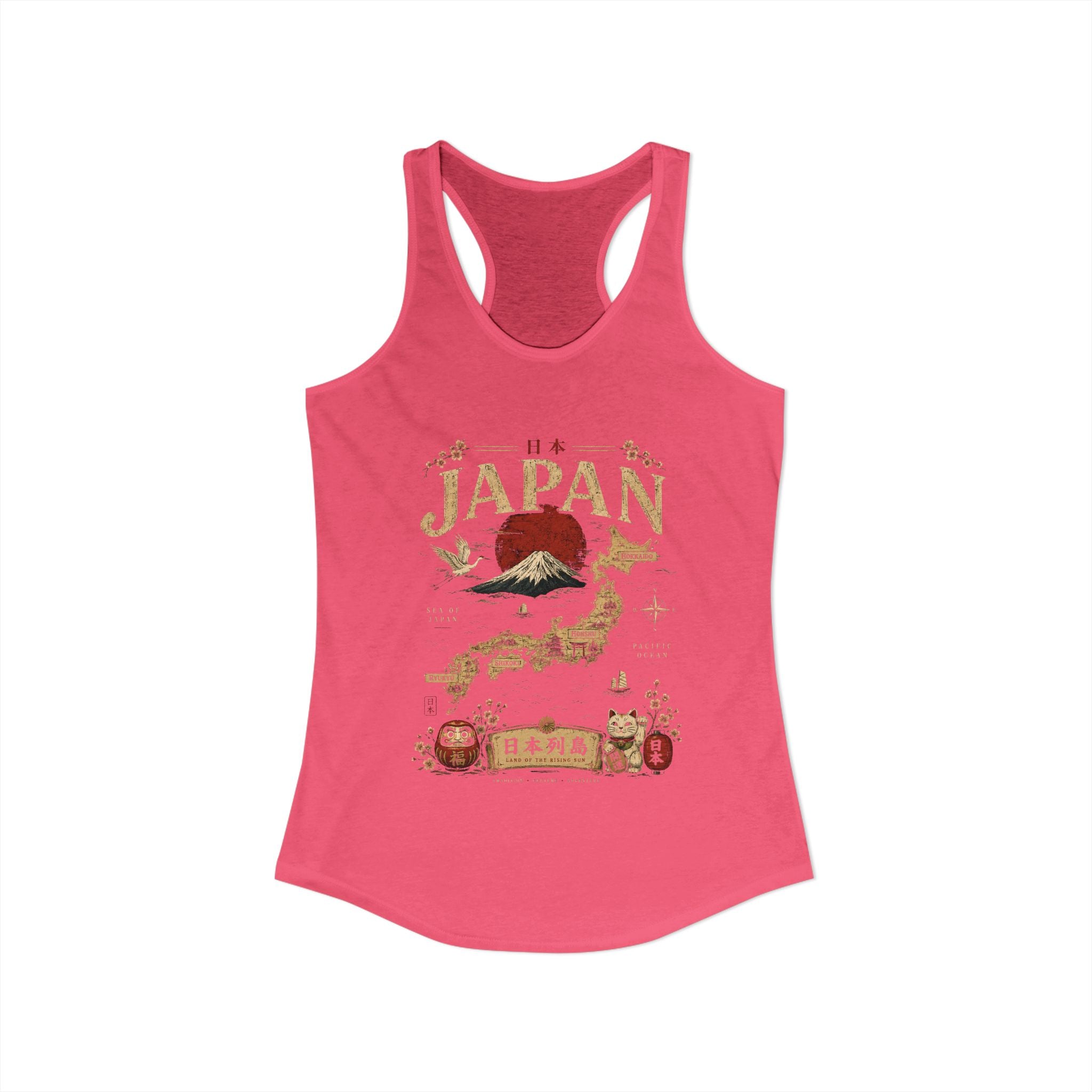 Vintage Japan Racerback Tank — Women's Japan Graphic Tank
