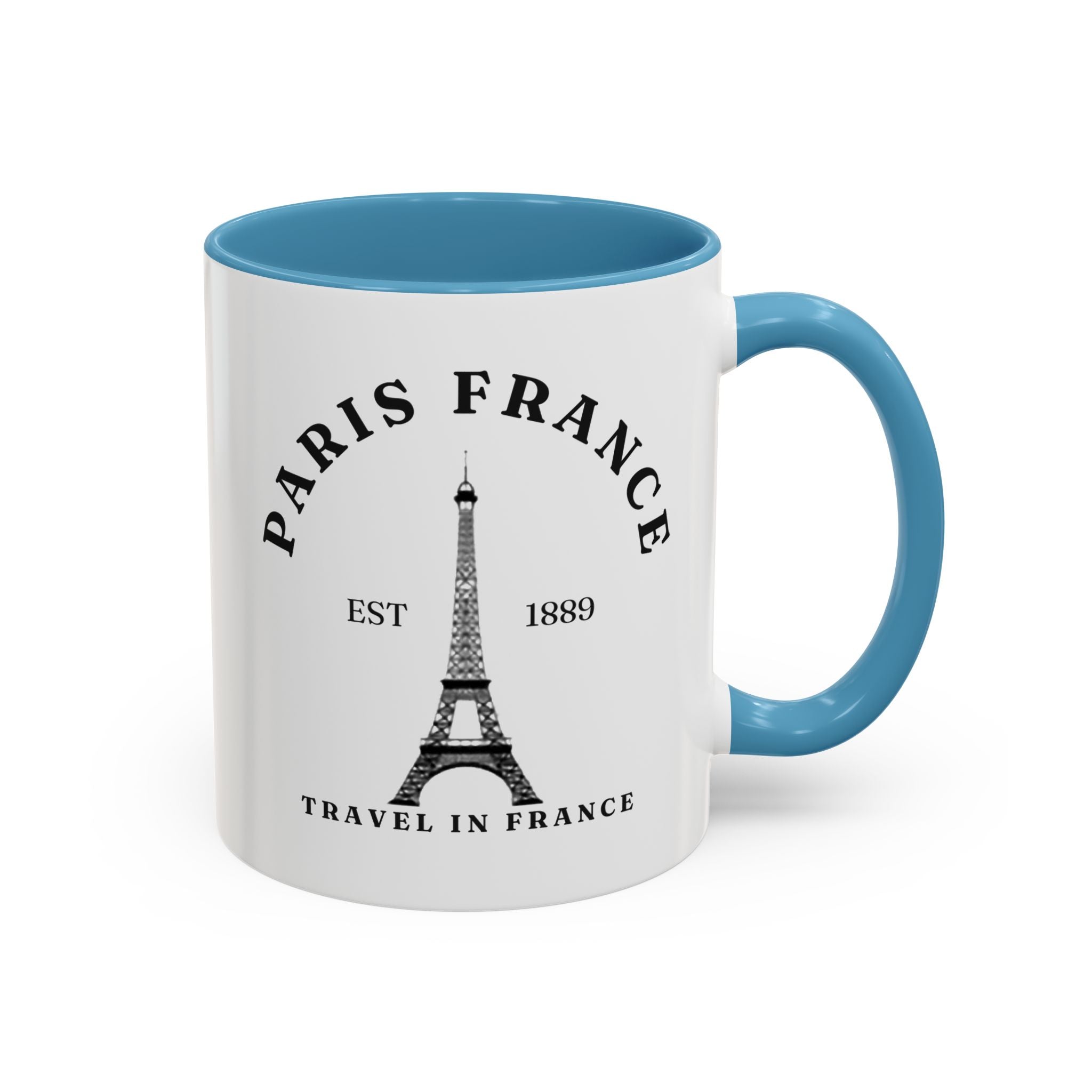 Paris France Eiffel Tower Coffee Mug – Travel Souvenir Accent Mug (11/15oz)
