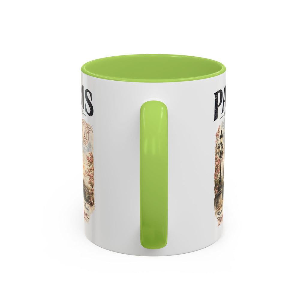 Paris France Eiffel Tower Accent Coffee Mug — "Been There. Done That. Doing It Again."