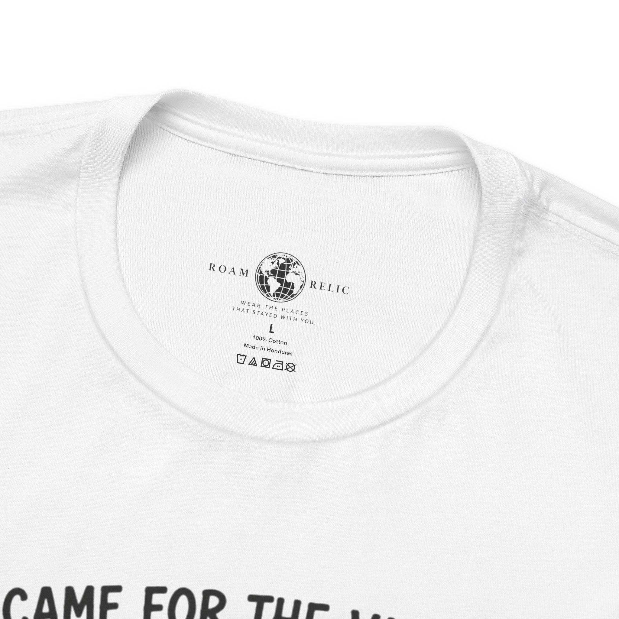 Hawaii Vacation Tee — "I Came for the Views... Stayed for the Hawaii" Tropical Surf & Luau Shirt