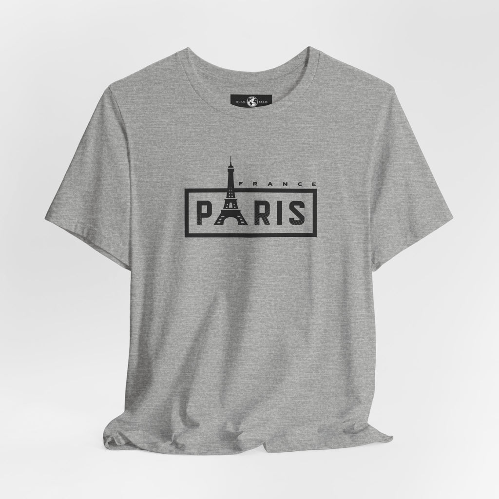 Paris Eiffel Tower Graphic Tee — Vintage Parisian Travel T‑Shirt