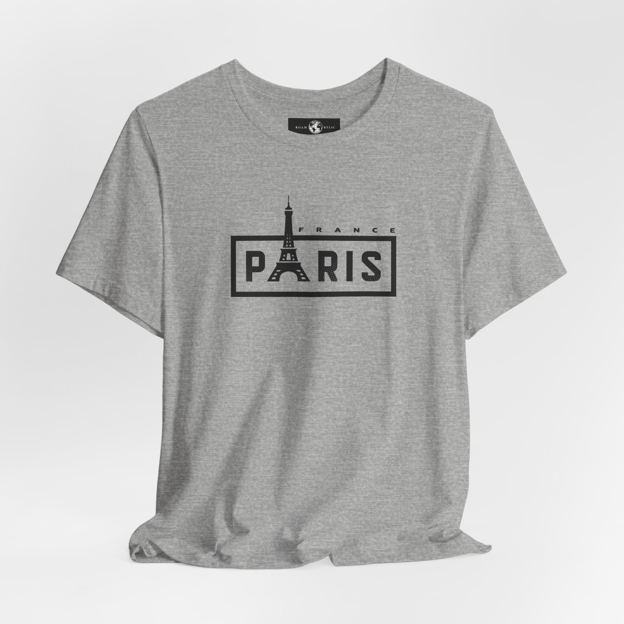 Paris Eiffel Tower Graphic Tee — Vintage Parisian Travel T‑Shirt