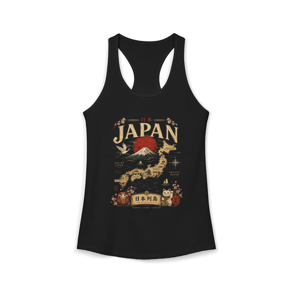 Vintage Japan Racerback Tank — Women's Japan Graphic Tank