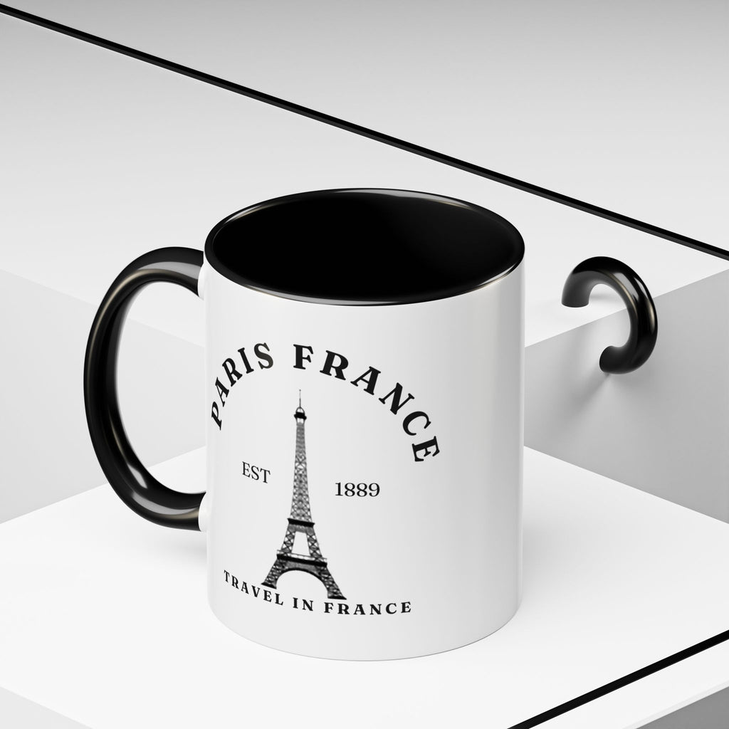 Paris France Eiffel Tower Coffee Mug – Travel Souvenir Accent Mug (11/15oz)