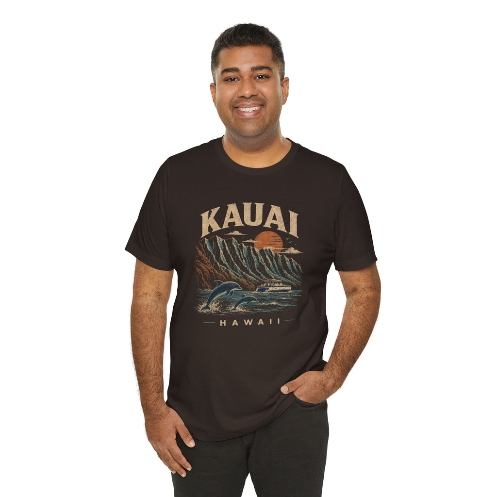 Kauai, Hawaii Boat Tour Tee — Fun Memories Island Souvenir
