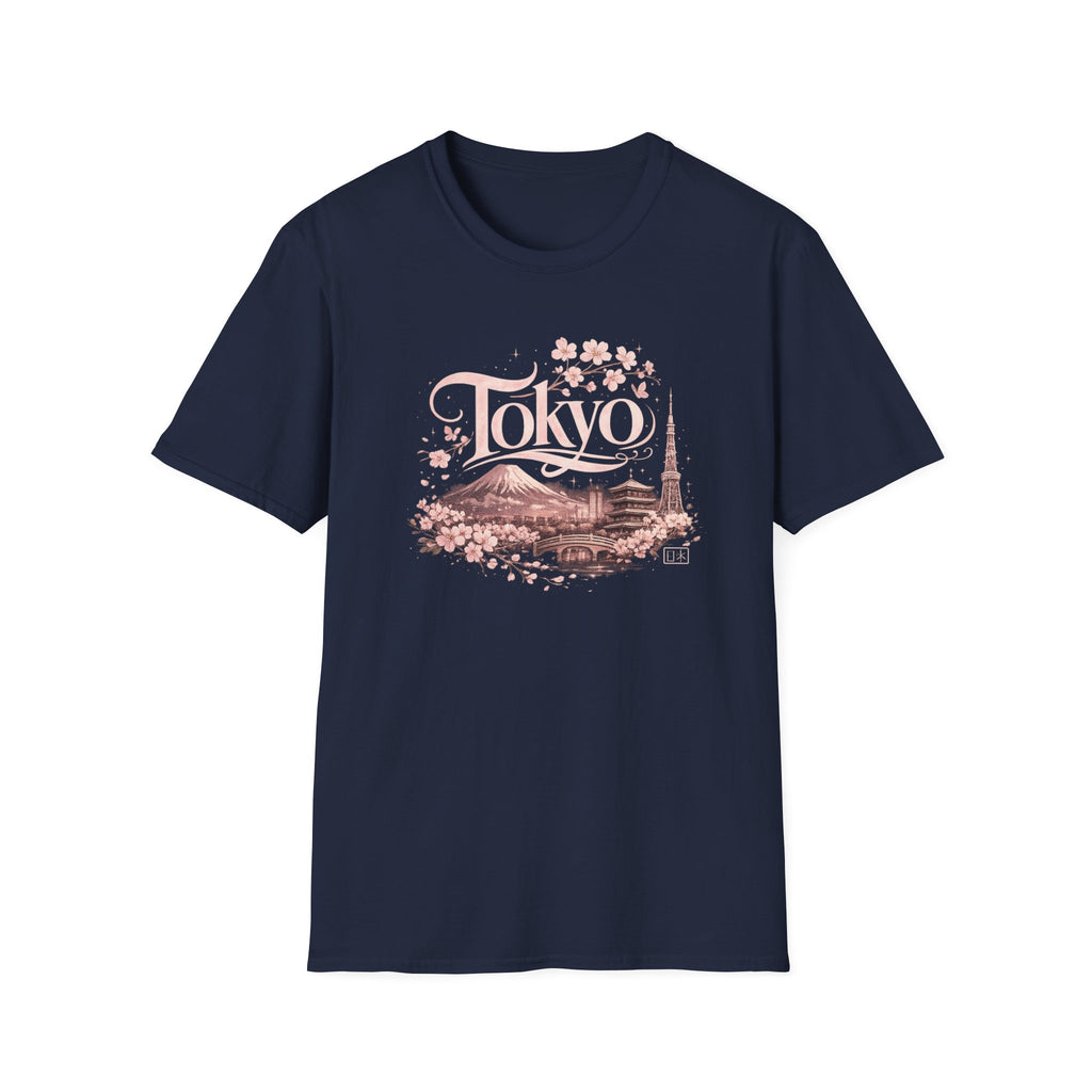 Tokyo Cherry Blossom T-Shirt — Vintage Japan Travel Tee