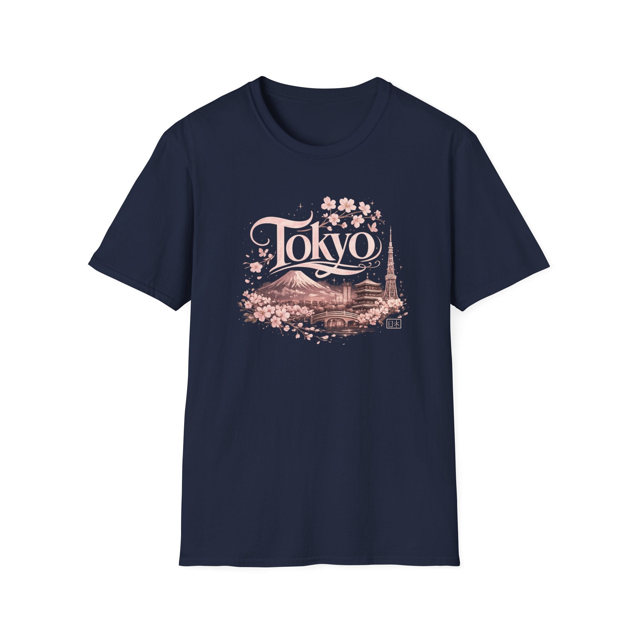 Tokyo Cherry Blossom T-Shirt — Vintage Japan Travel Tee