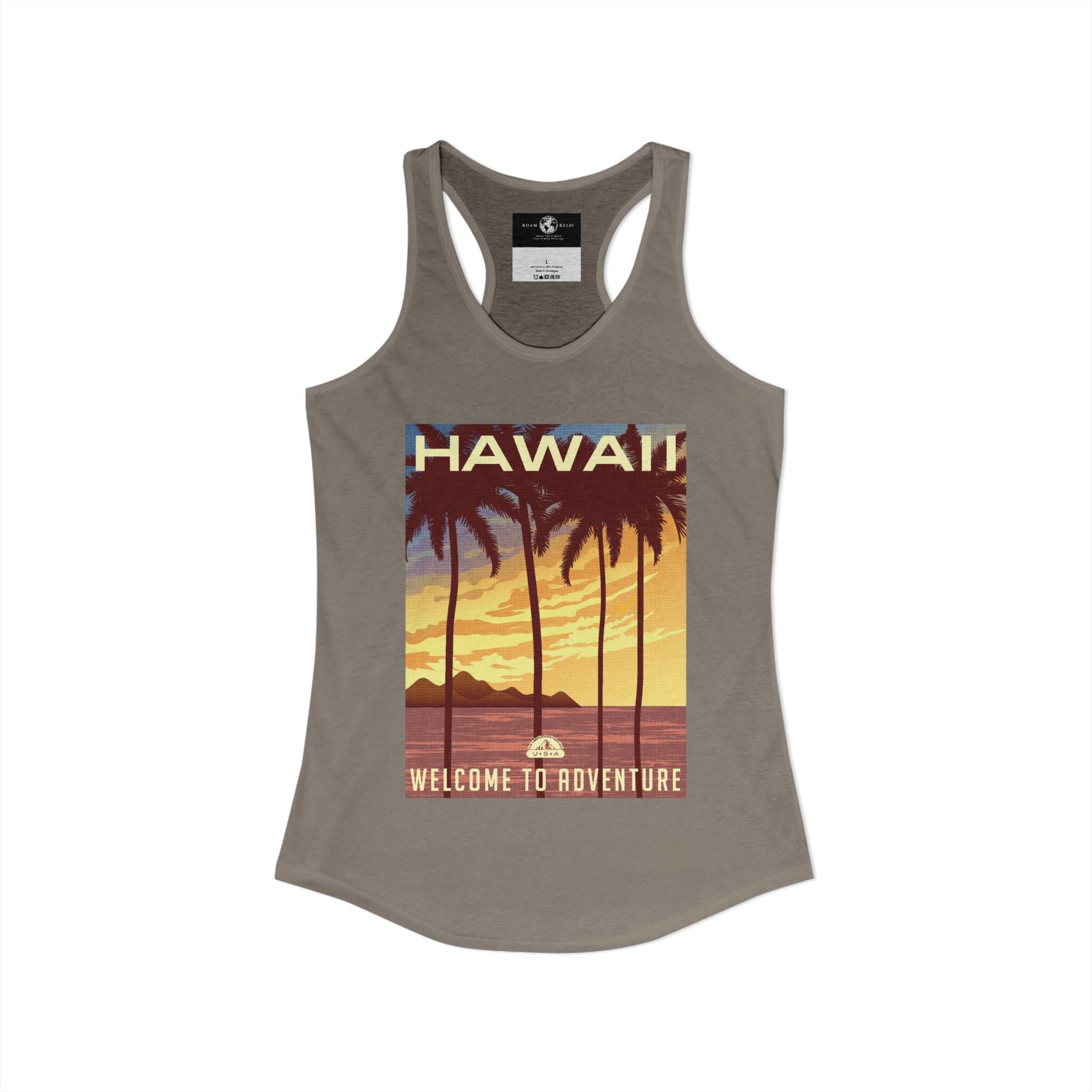Hawaii Adventure Women's Racerback Tank Top