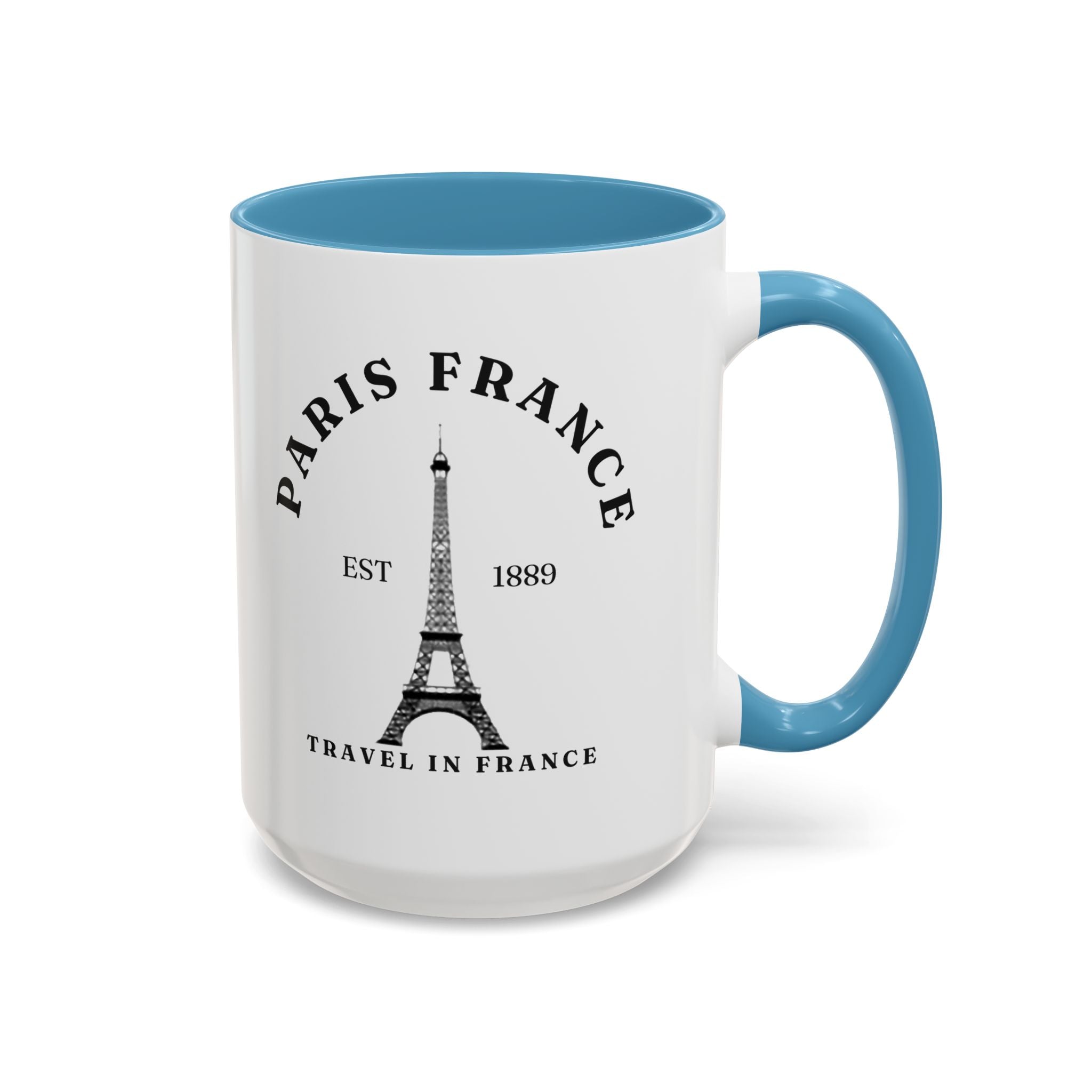 Paris France Eiffel Tower Coffee Mug – Travel Souvenir Accent Mug (11/15oz)
