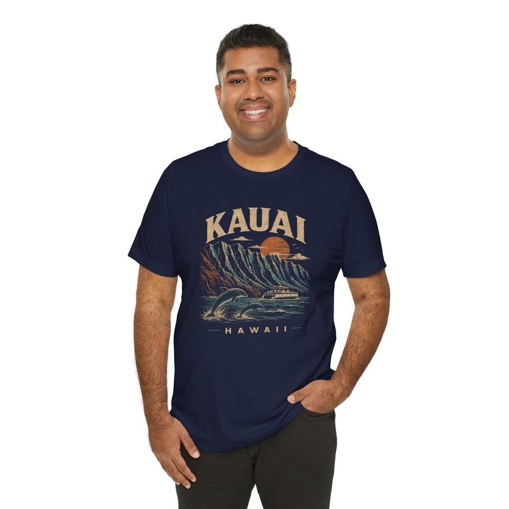 Kauai, Hawaii Boat Tour Tee — Fun Memories Island Souvenir