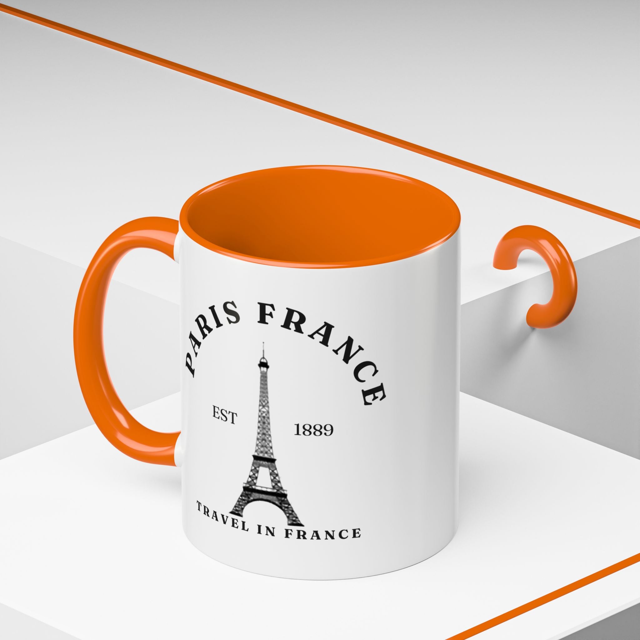 Paris France Eiffel Tower Coffee Mug – Travel Souvenir Accent Mug (11/15oz)