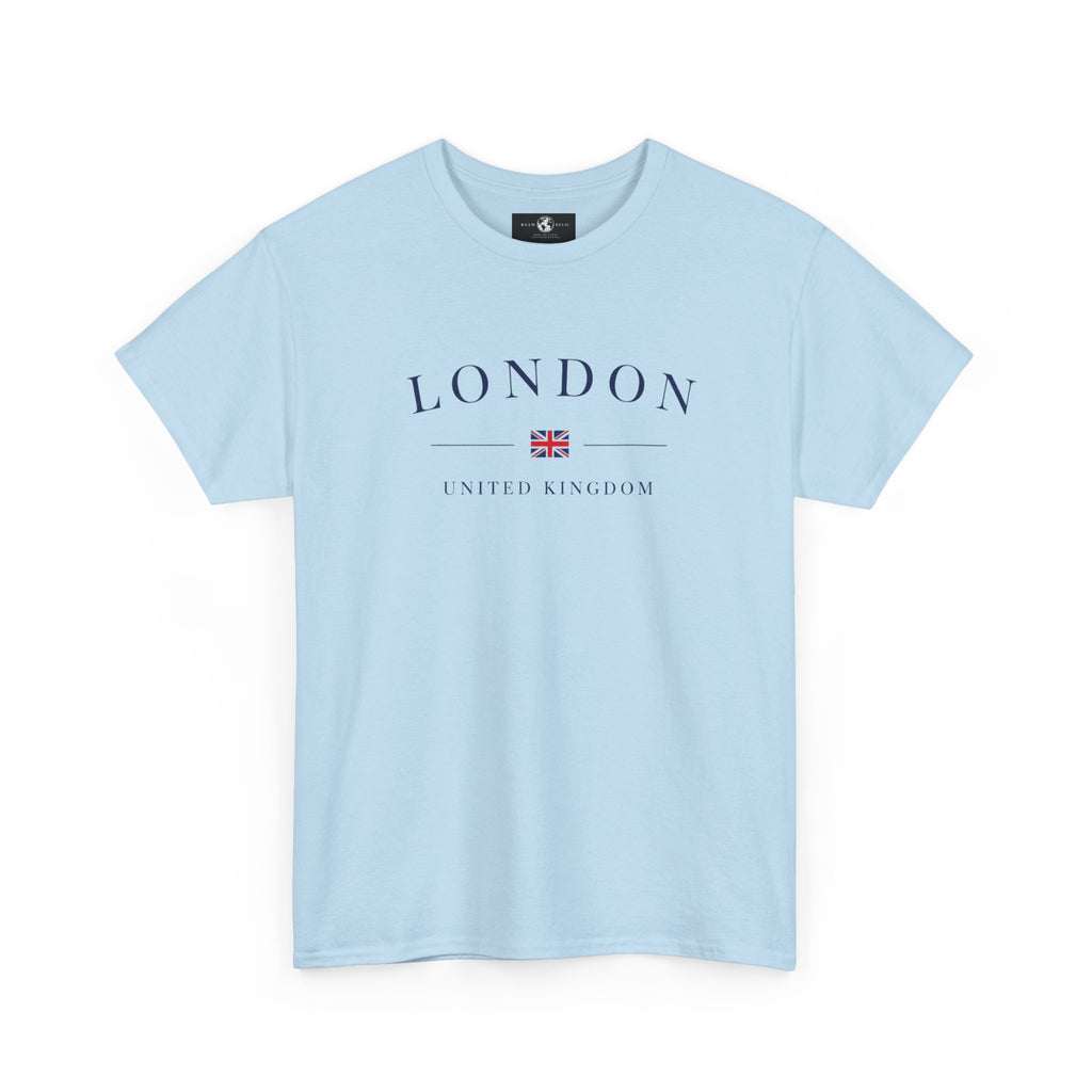London Tee — Classic UK Flag Graphic Cotton T-Shirt