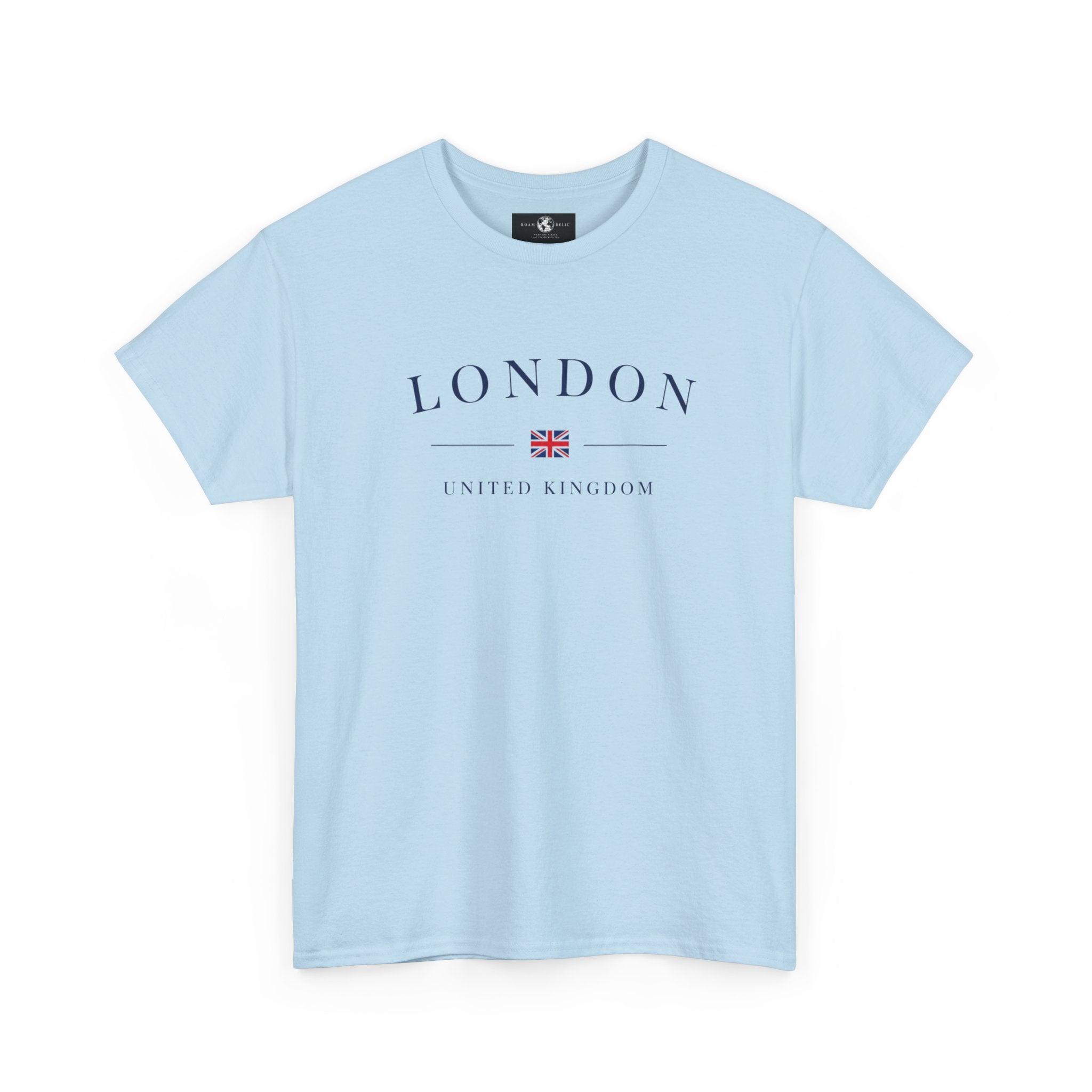 London Tee — Classic UK Flag Graphic Cotton T-Shirt