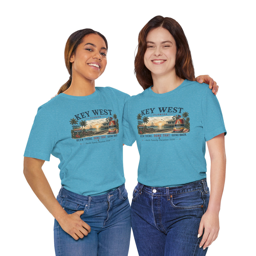 Key West Family Vacation T-Shirt — Custom Family Trip Tee