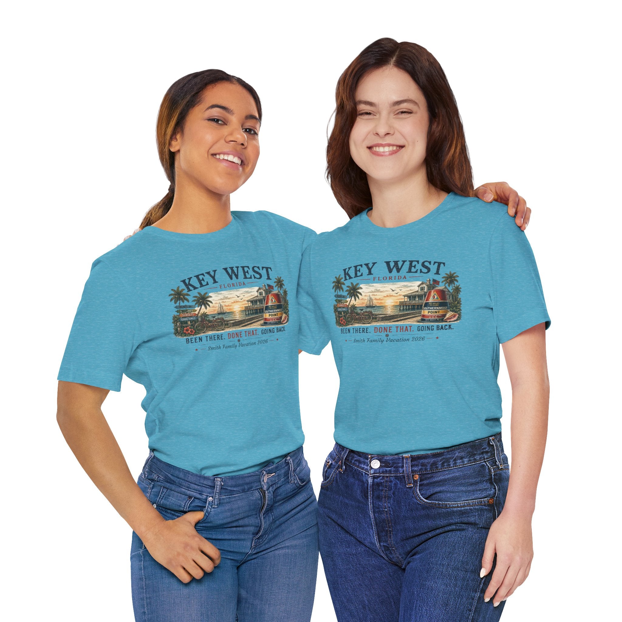 Key West Family Vacation T-Shirt — Custom Family Trip Tee