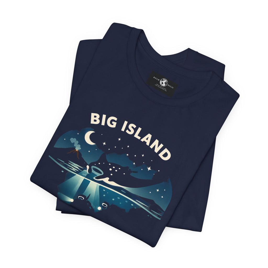 Manta Ray Night Snorkel Tee — Big Island Hawaii Adventure Souvenir