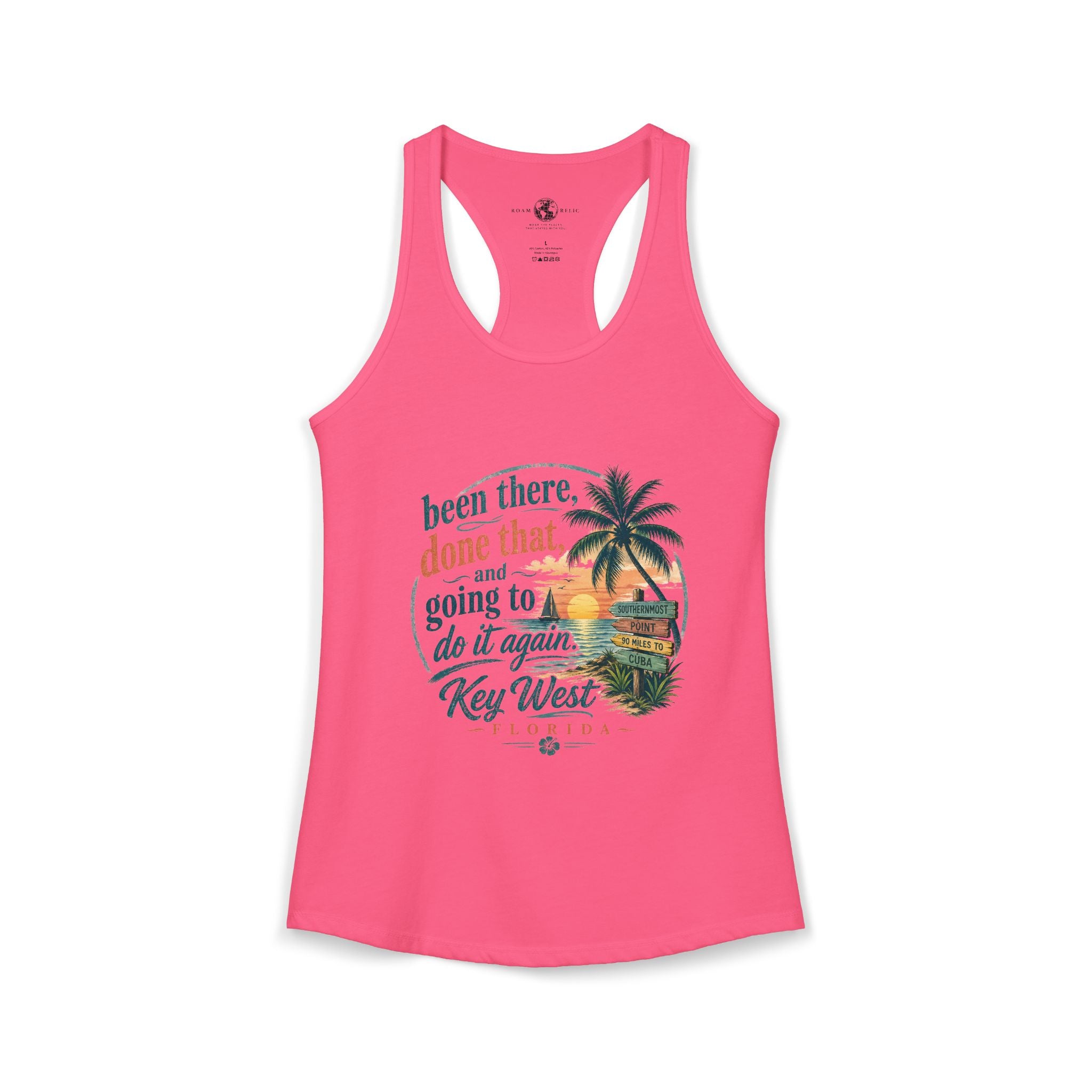 Key West "Been There, Done That" Women's Racerback Tank
