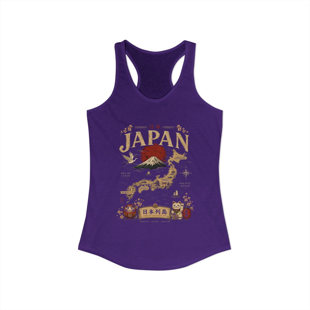 Vintage Japan Racerback Tank — Women's Japan Graphic Tank