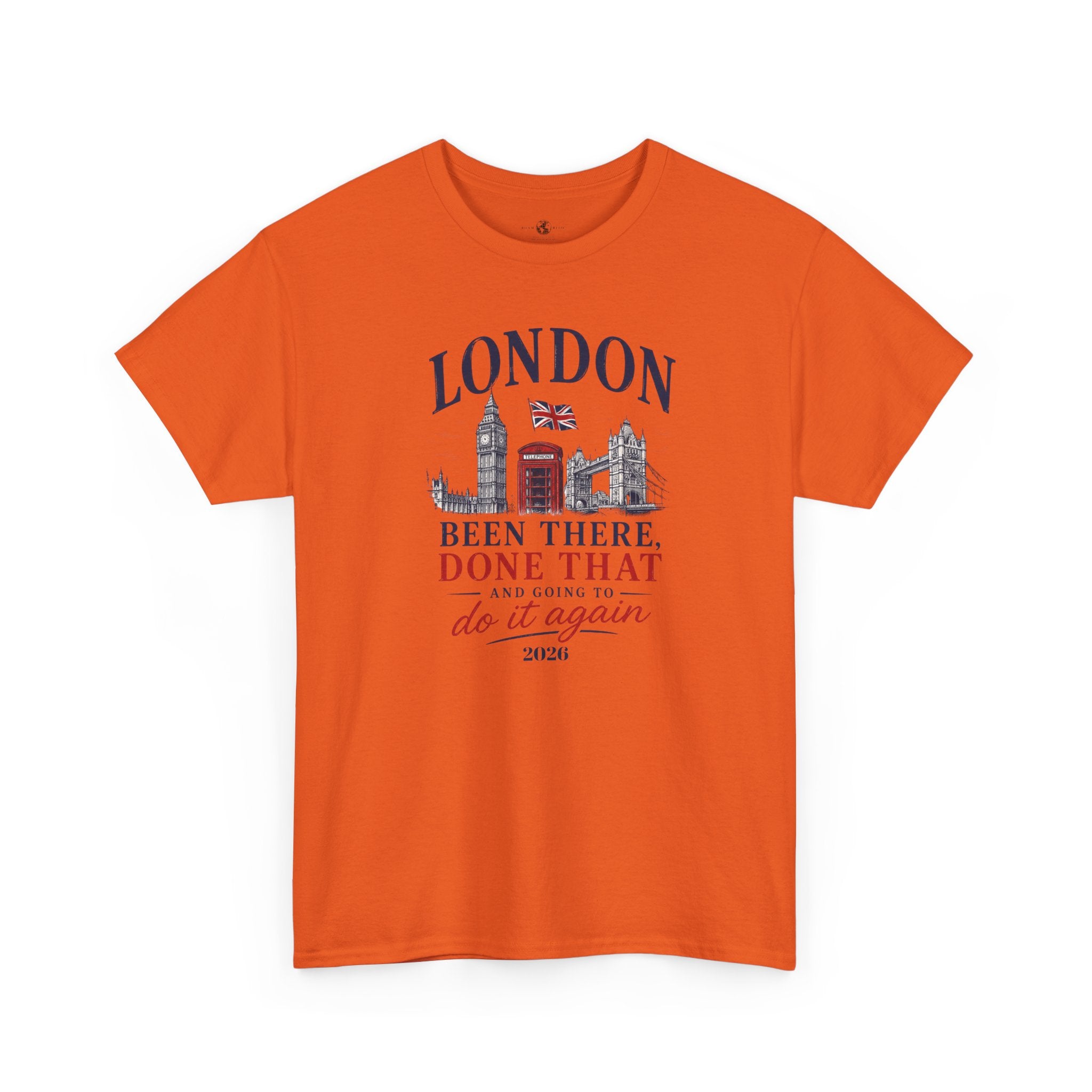 Funny London "Been There, Done That" Travel Souvenir Tee — Personalizion available