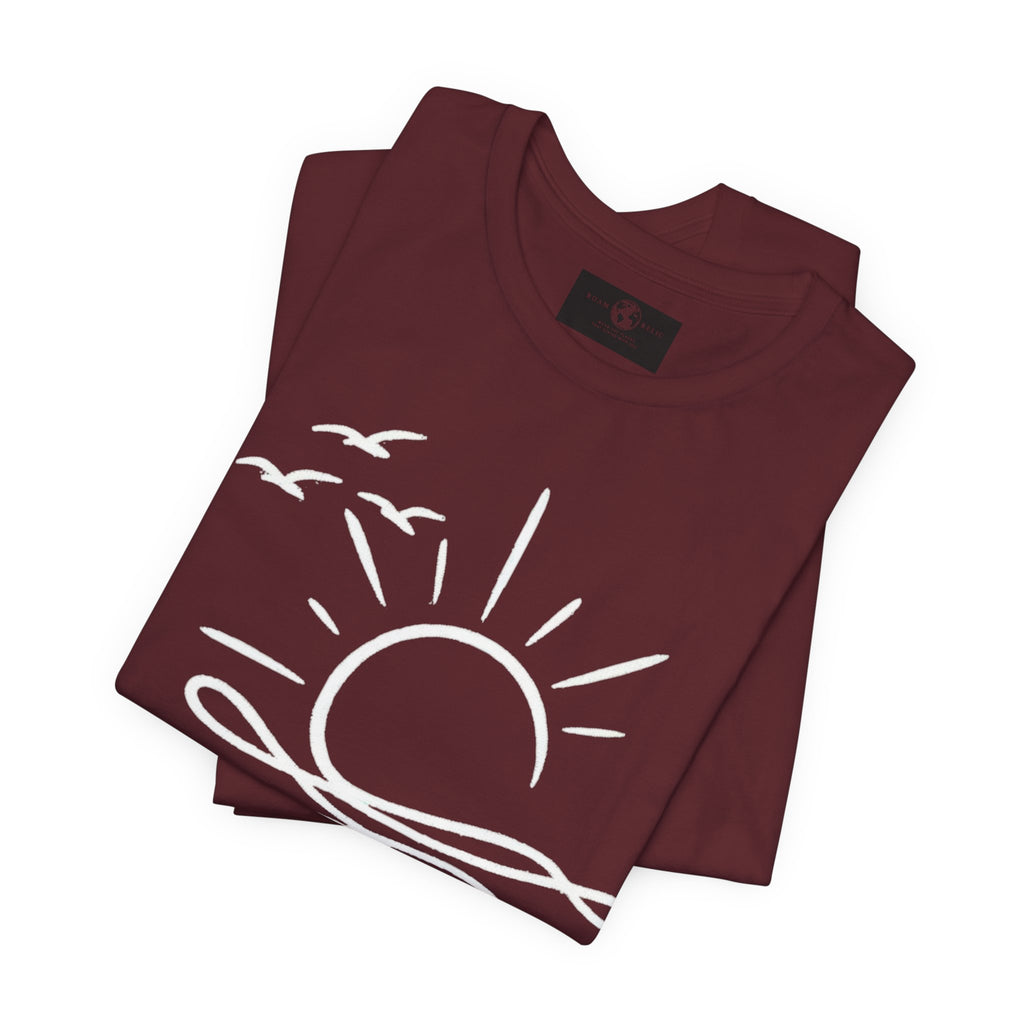 Customizable Sunset T-Shirt — Personalized Sunset Tee
