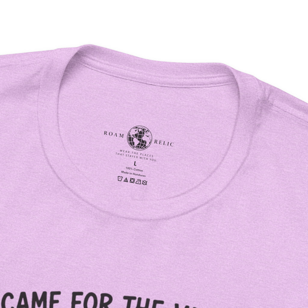 Hawaii Vacation Tee — "I Came for the Views... Stayed for the Hawaii" Tropical Surf & Luau Shirt