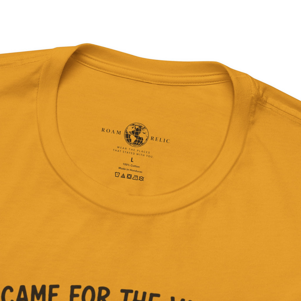 Hawaii Vacation Tee — "I Came for the Views... Stayed for the Hawaii" Tropical Surf & Luau Shirt