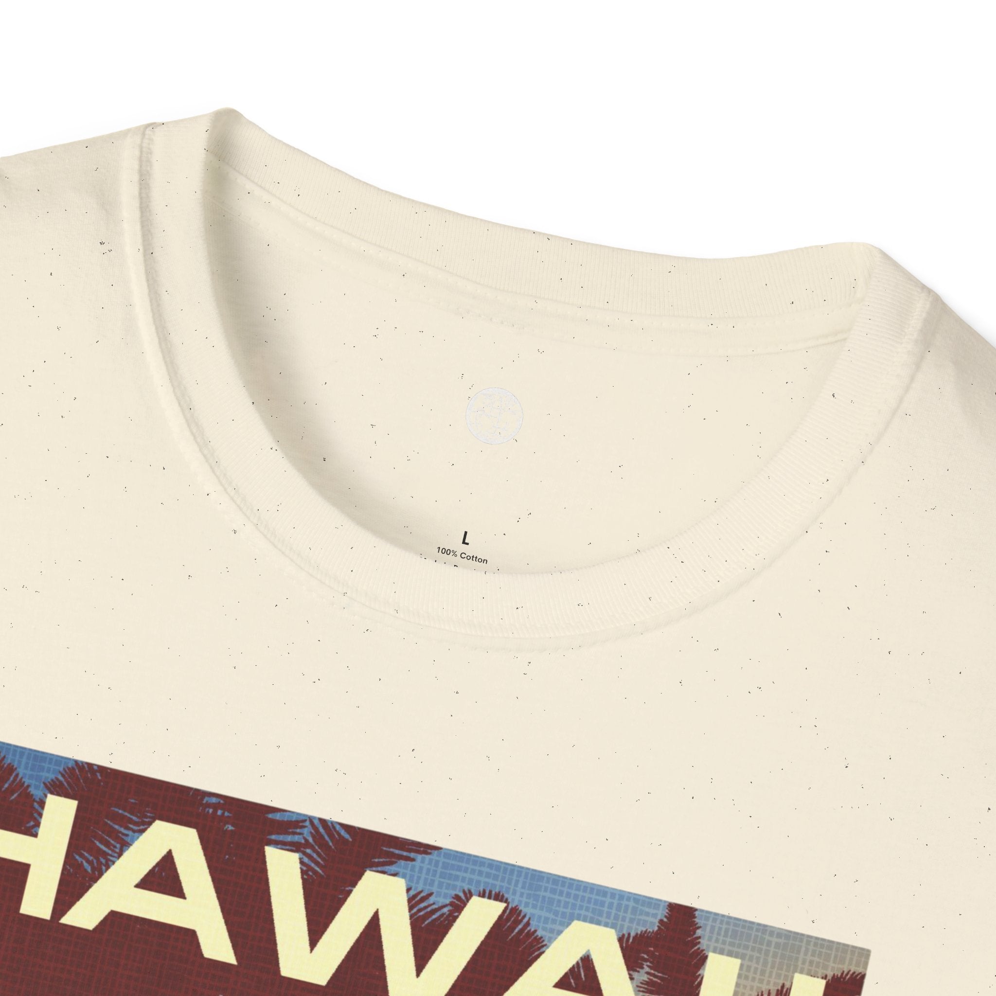 Hawaii Sunset T-Shirt — "Welcome to Adventure" Vintage Palm Beach Tee