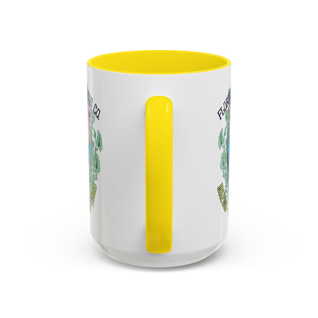 Coffee Mug — Tropical Island Vibes & Good Times Skull Design Key West Florida