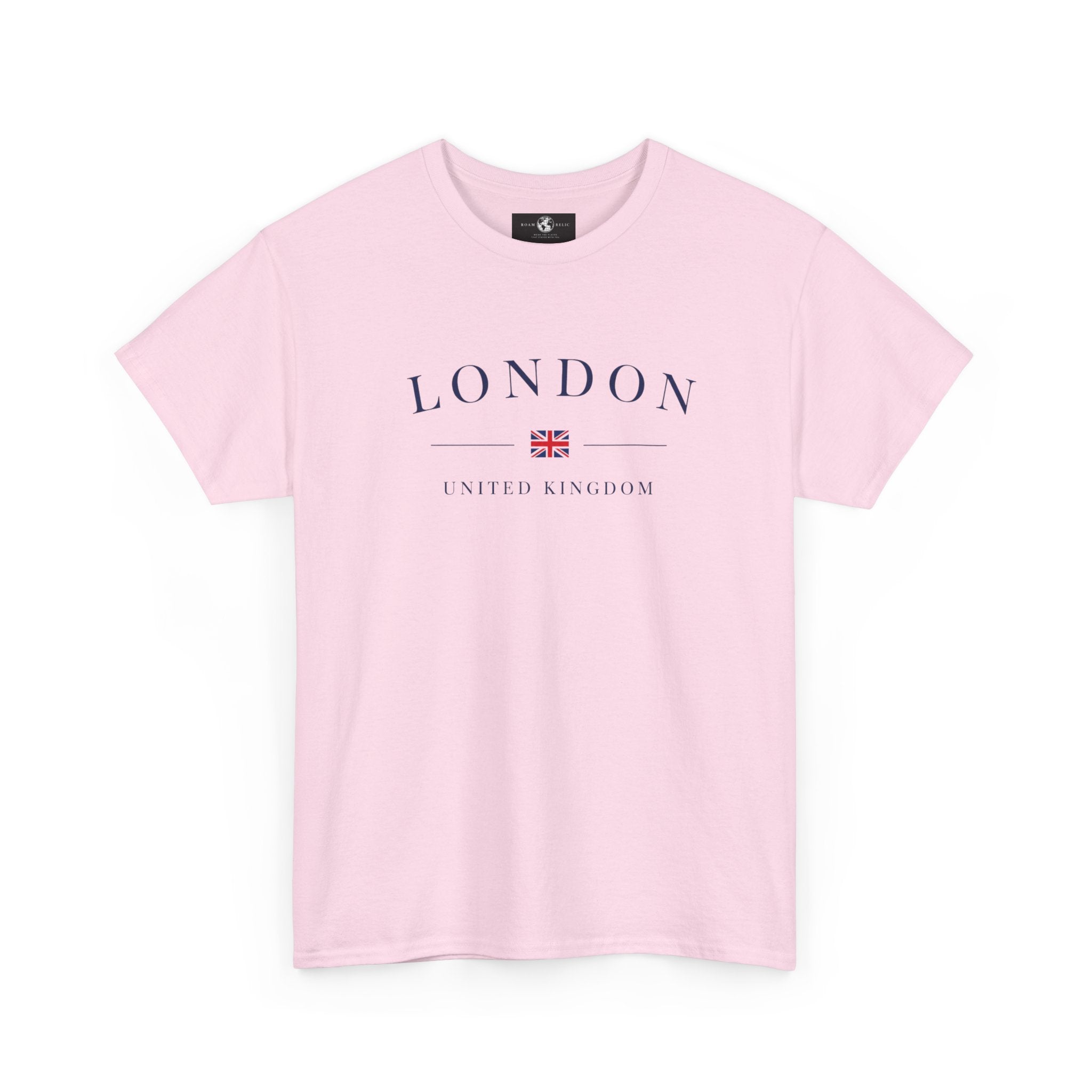 London Tee — Classic UK Flag Graphic Cotton T-Shirt