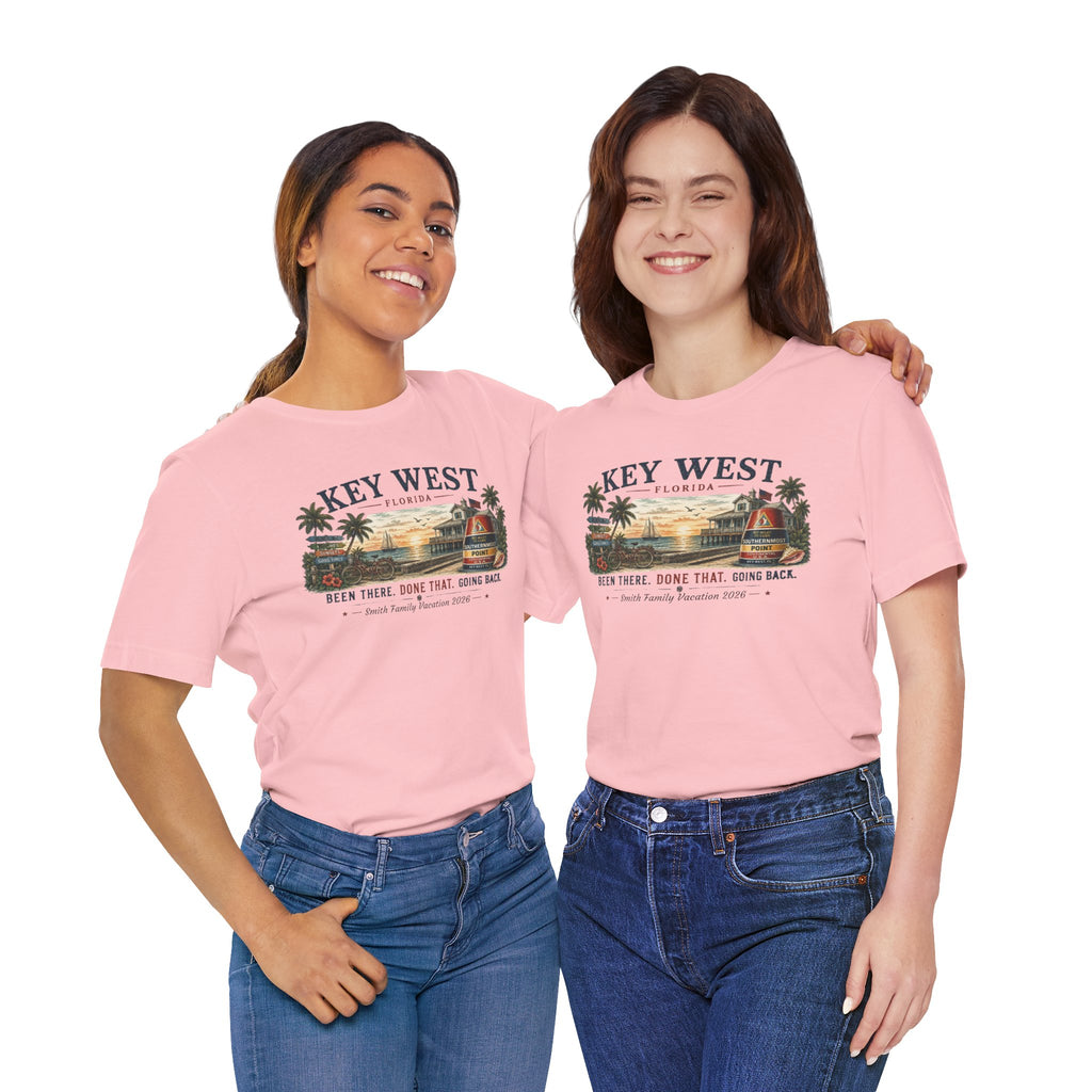 Key West Family Vacation T-Shirt — Custom Family Trip Tee