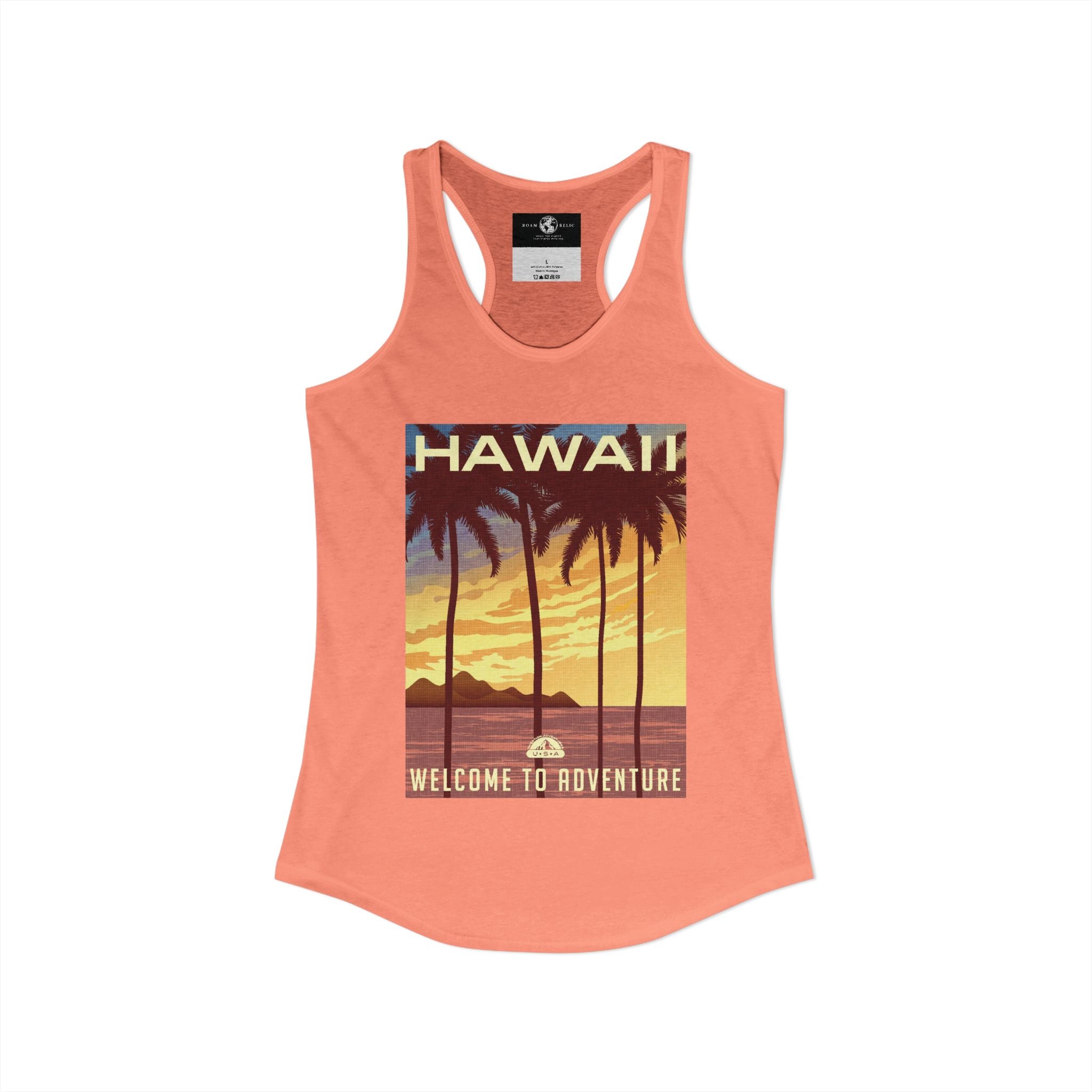 Hawaii Adventure Women's Racerback Tank Top