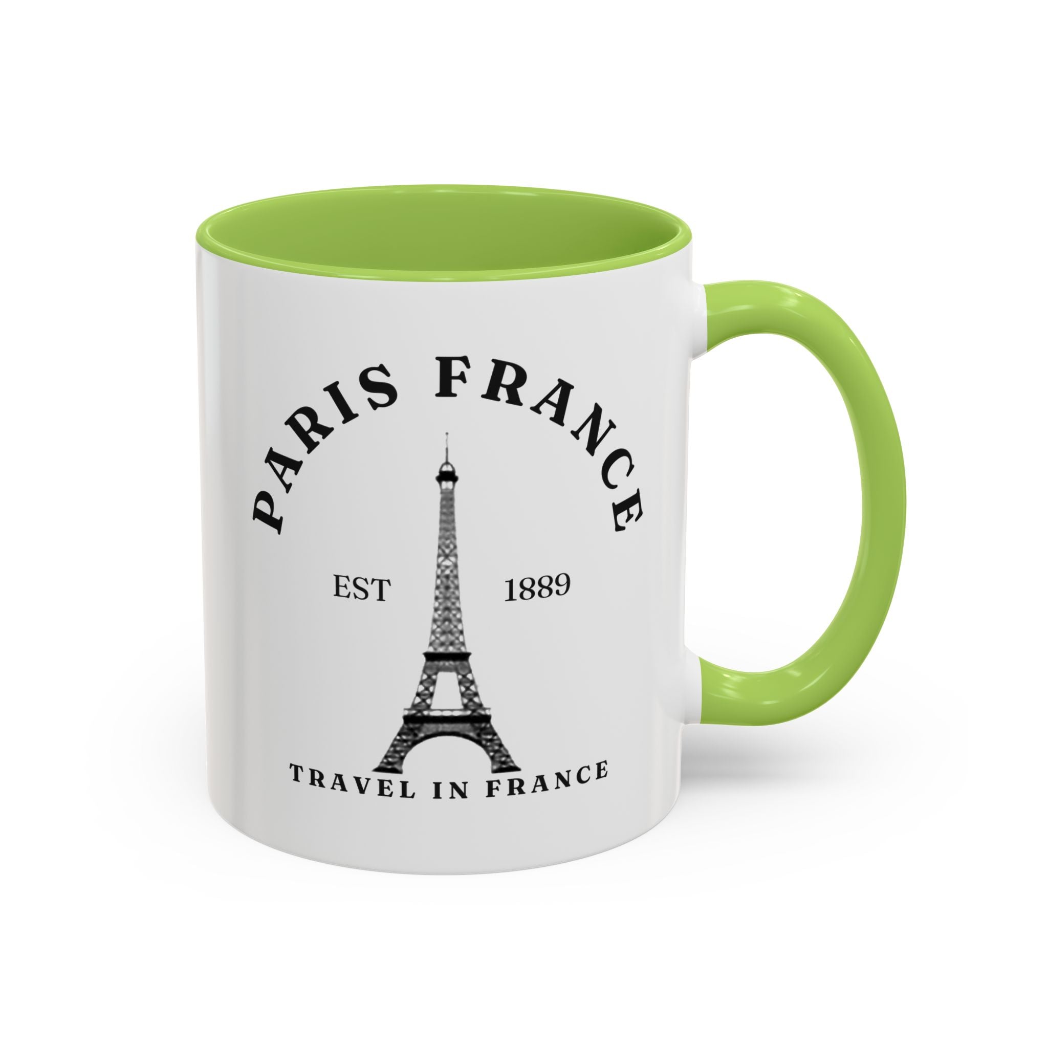 Paris France Eiffel Tower Coffee Mug – Travel Souvenir Accent Mug (11/15oz)