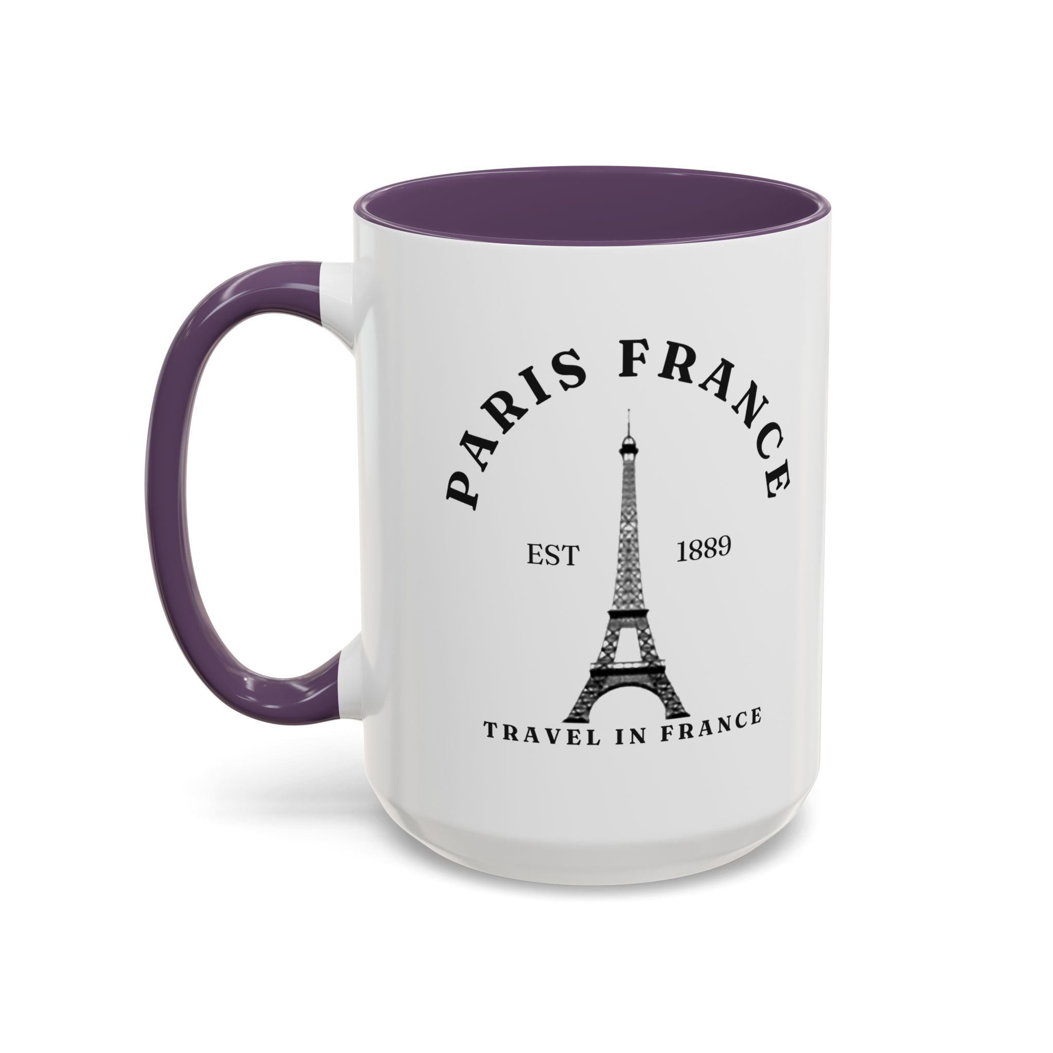 Paris France Eiffel Tower Coffee Mug – Travel Souvenir Accent Mug (11/15oz)