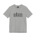 Paris Eiffel Tower Graphic Tee — Vintage Parisian Travel T‑Shirt