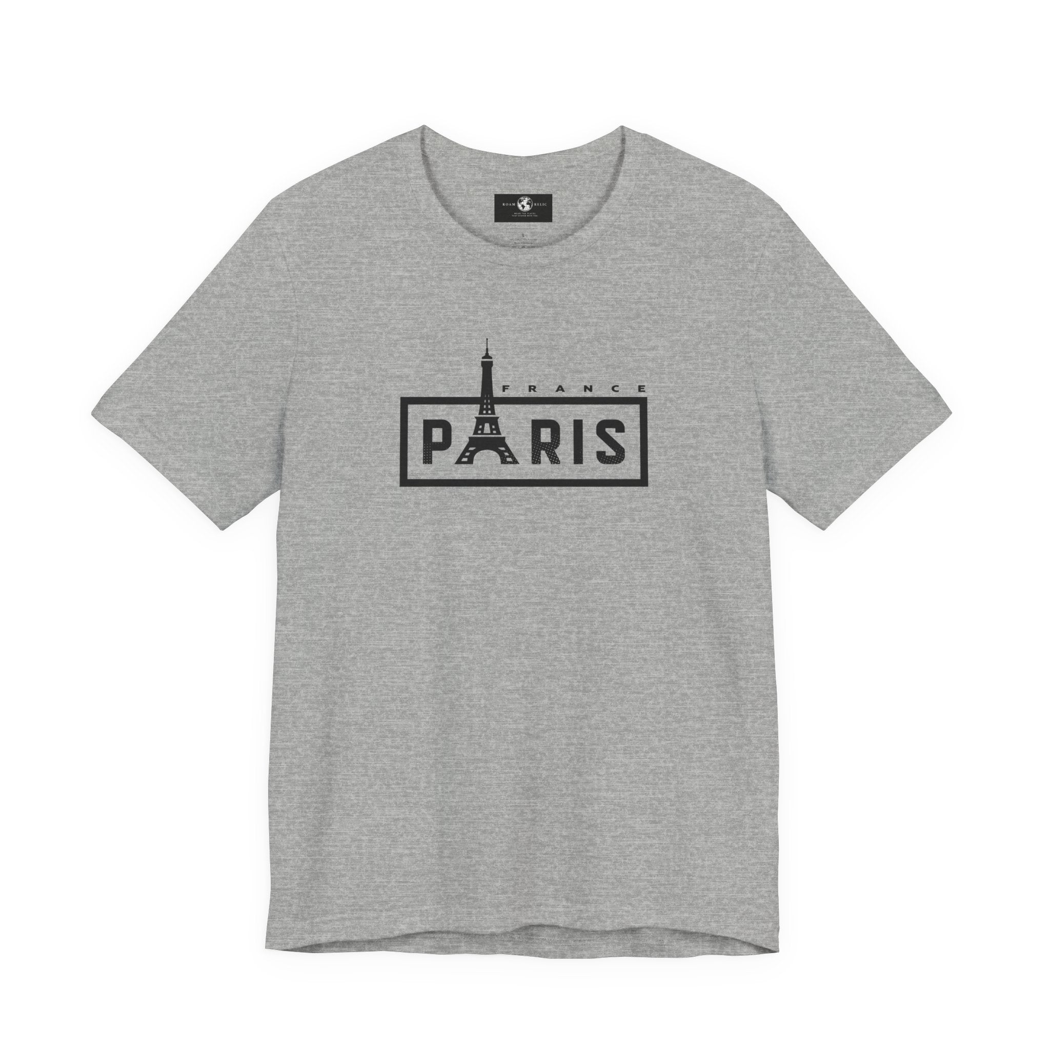 Paris Eiffel Tower Graphic Tee — Vintage Parisian Travel T‑Shirt