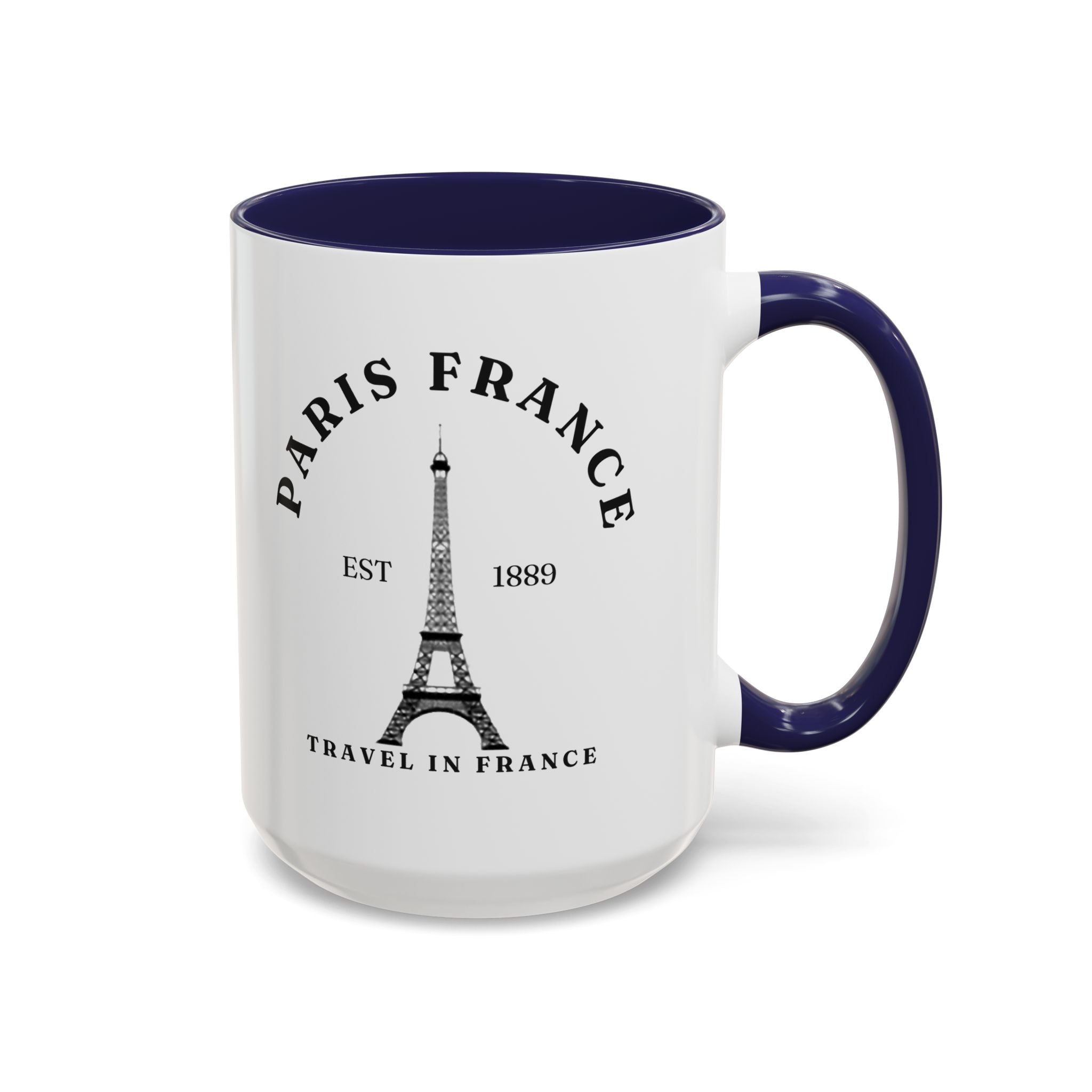 Paris France Eiffel Tower Coffee Mug – Travel Souvenir Accent Mug (11/15oz)