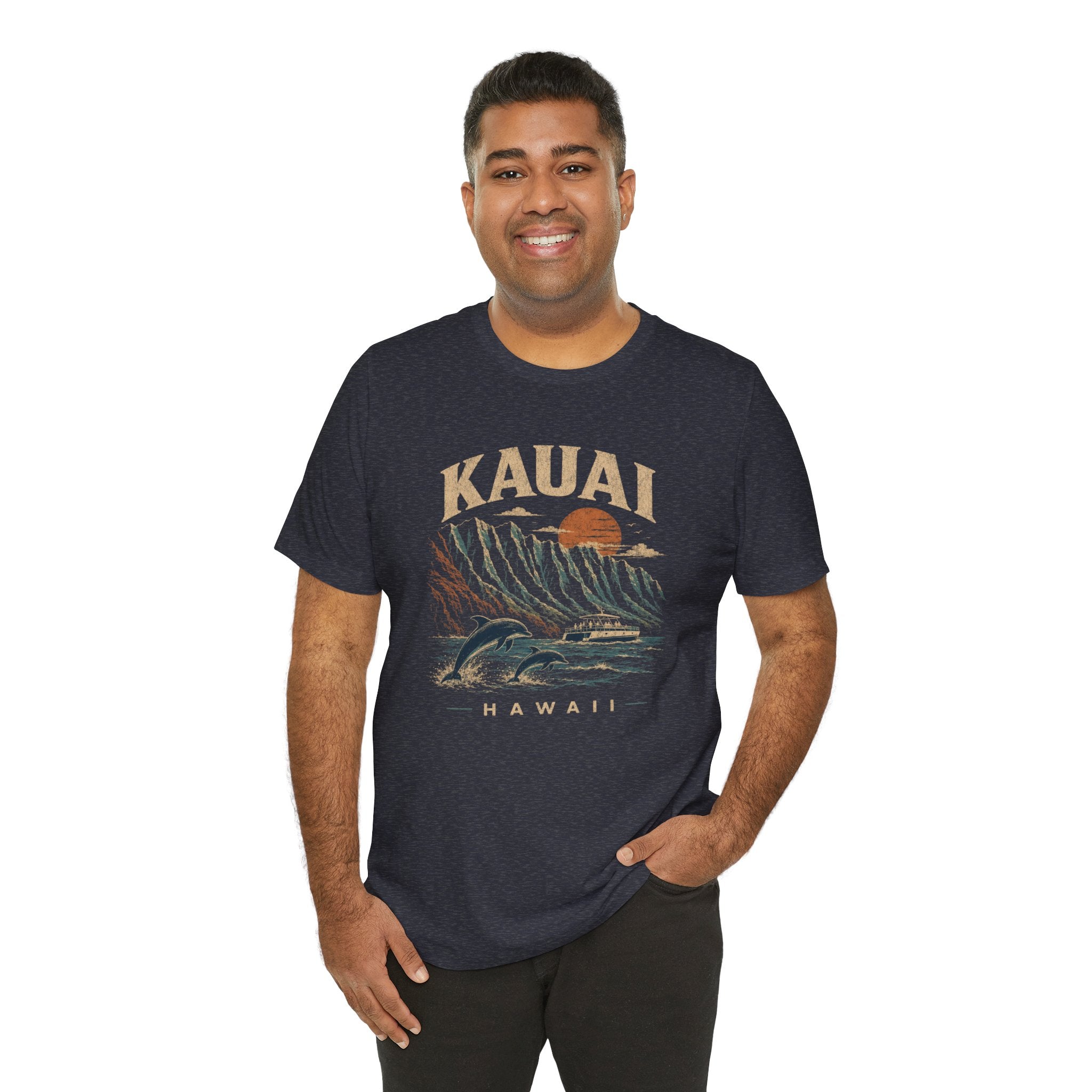 Kauai, Hawaii Boat Tour Tee — Fun Memories Island Souvenir