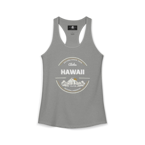 Hawaii Aloha Party Women's Racerback Tank