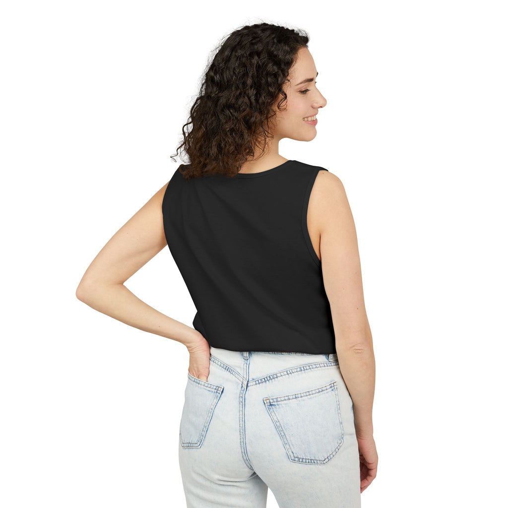 Paris Eiffel Tower Tank Top — Elegant Gold Paris Graphic