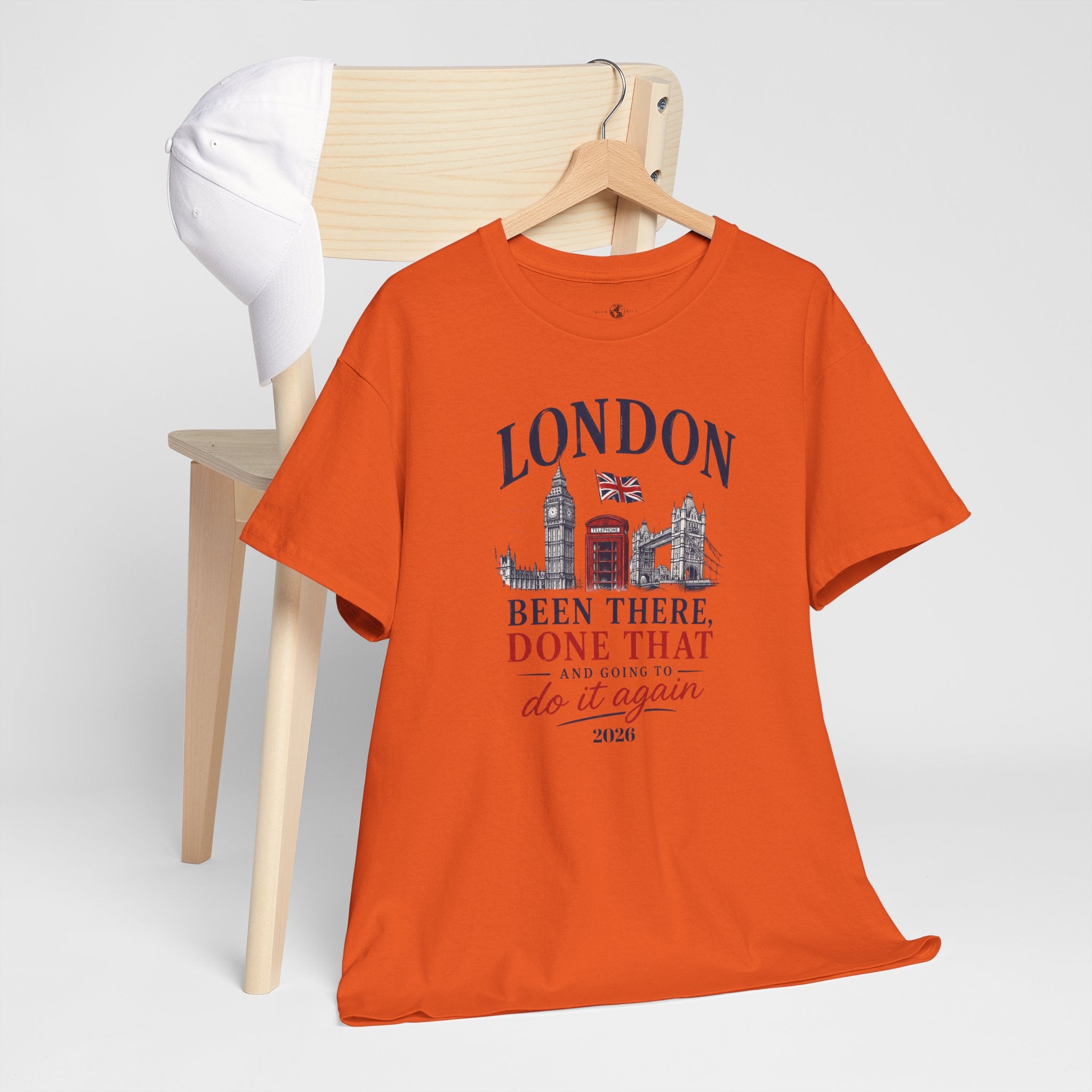 Funny London "Been There, Done That" Travel Souvenir Tee — Personalizion available