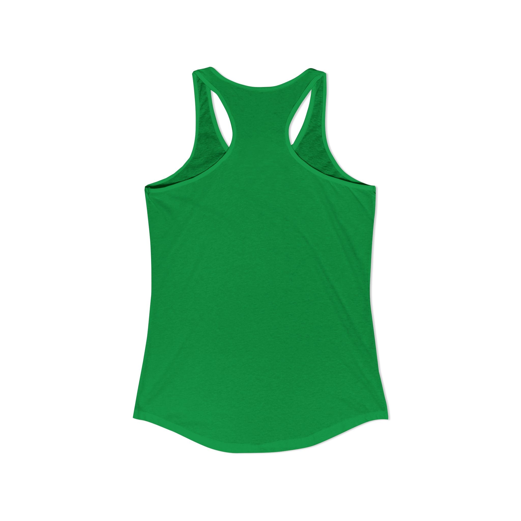 Island Vibes & Good Times Racerback Tank — Tropical Skull Graphic