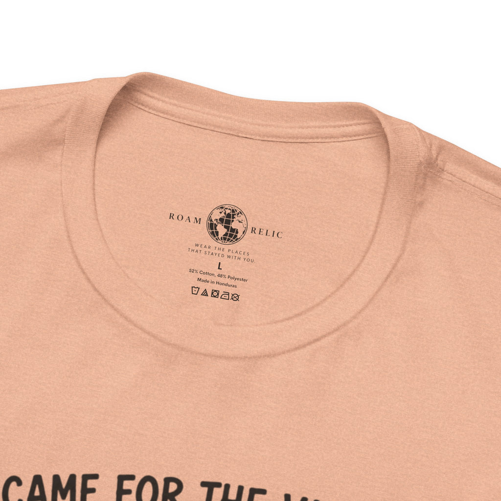 Hawaii Vacation Tee — "I Came for the Views... Stayed for the Hawaii" Tropical Surf & Luau Shirt