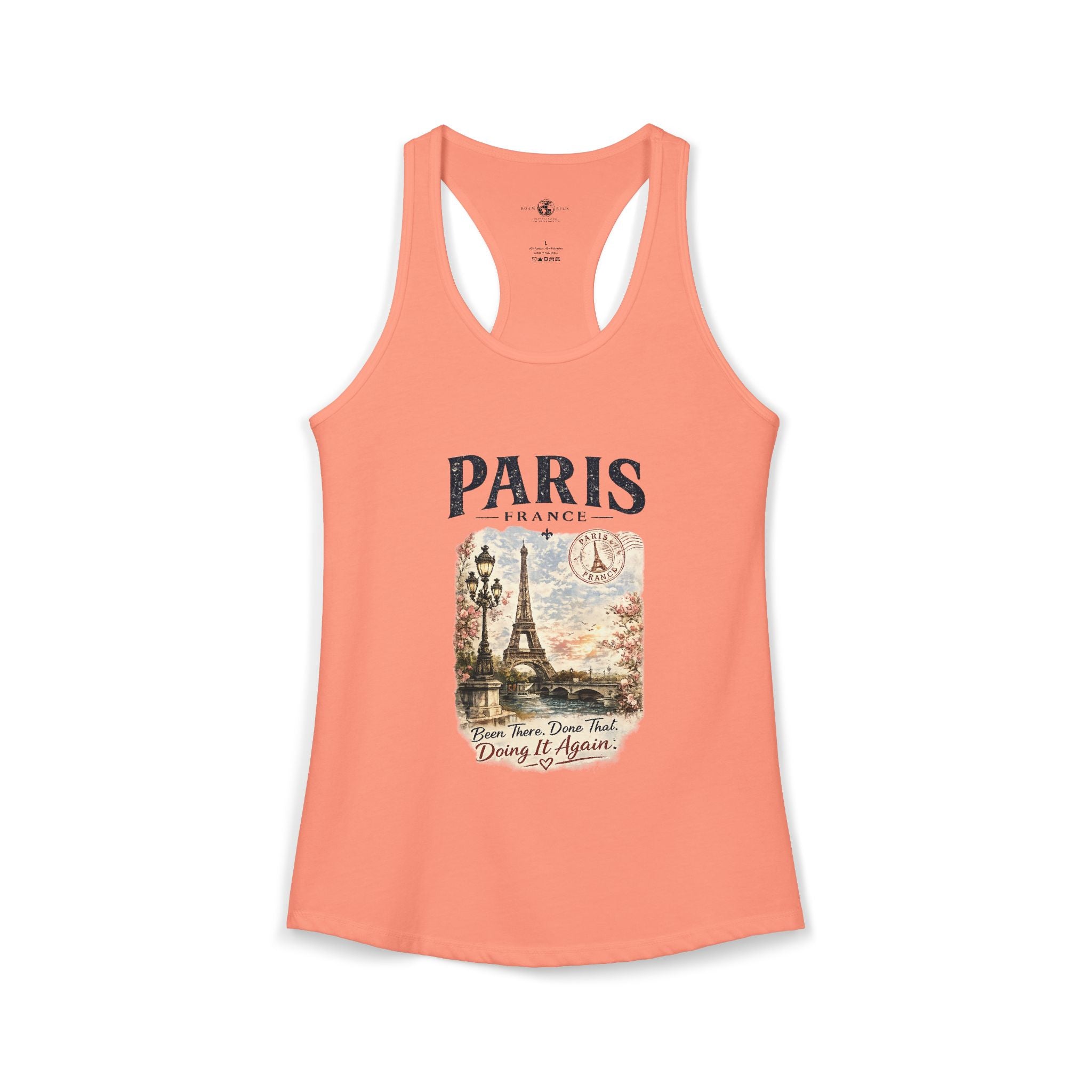 Paris "Been There Done That" Racerback Tank