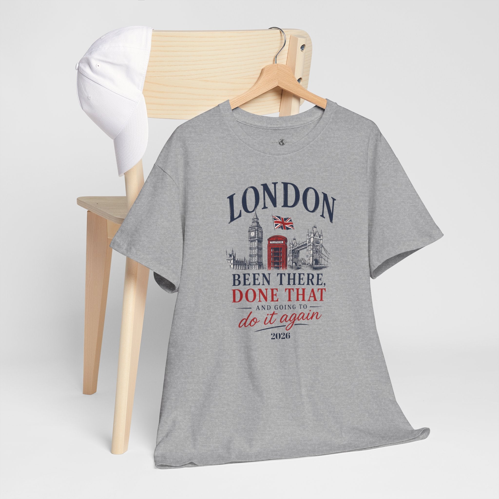 Funny London "Been There, Done That" Travel Souvenir Tee — Personalizion available