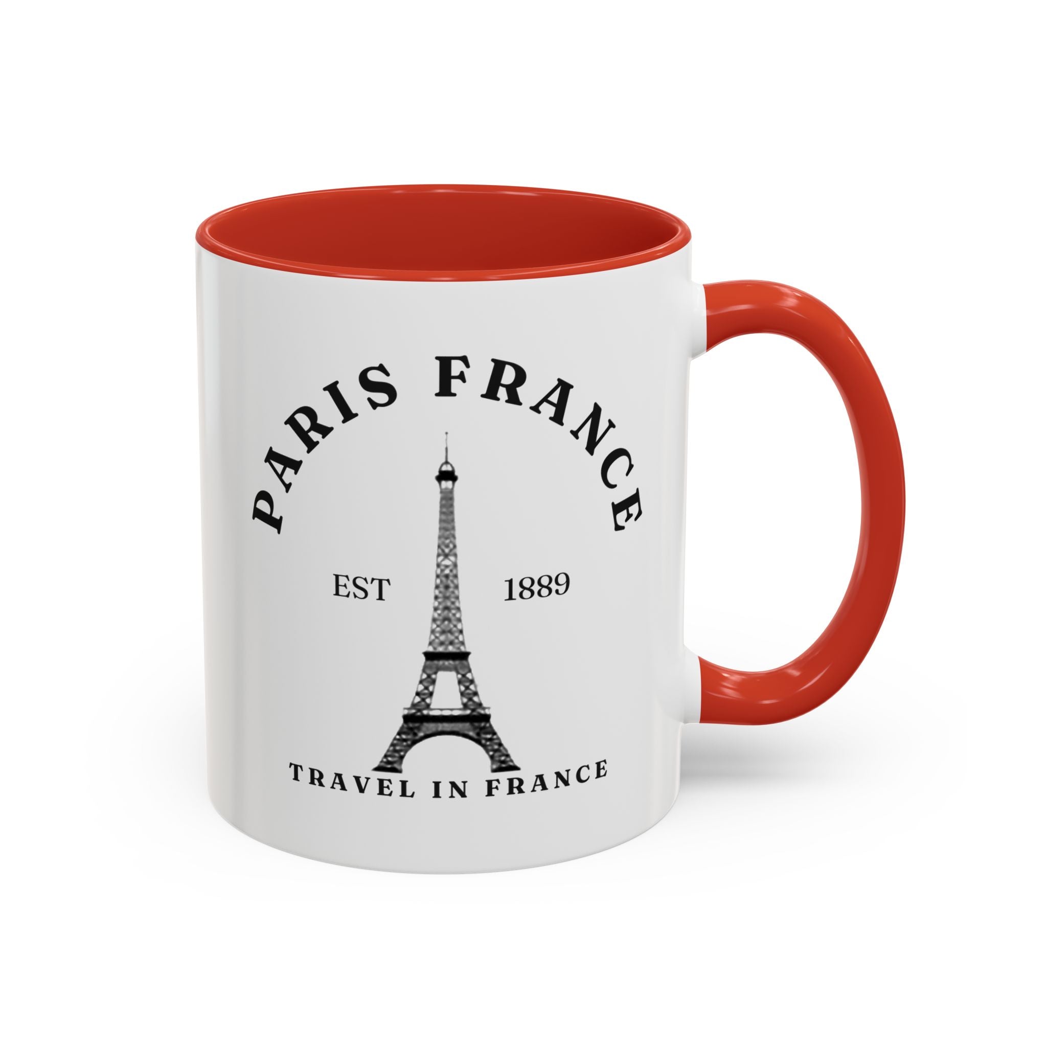 Paris France Eiffel Tower Coffee Mug – Travel Souvenir Accent Mug (11/15oz)