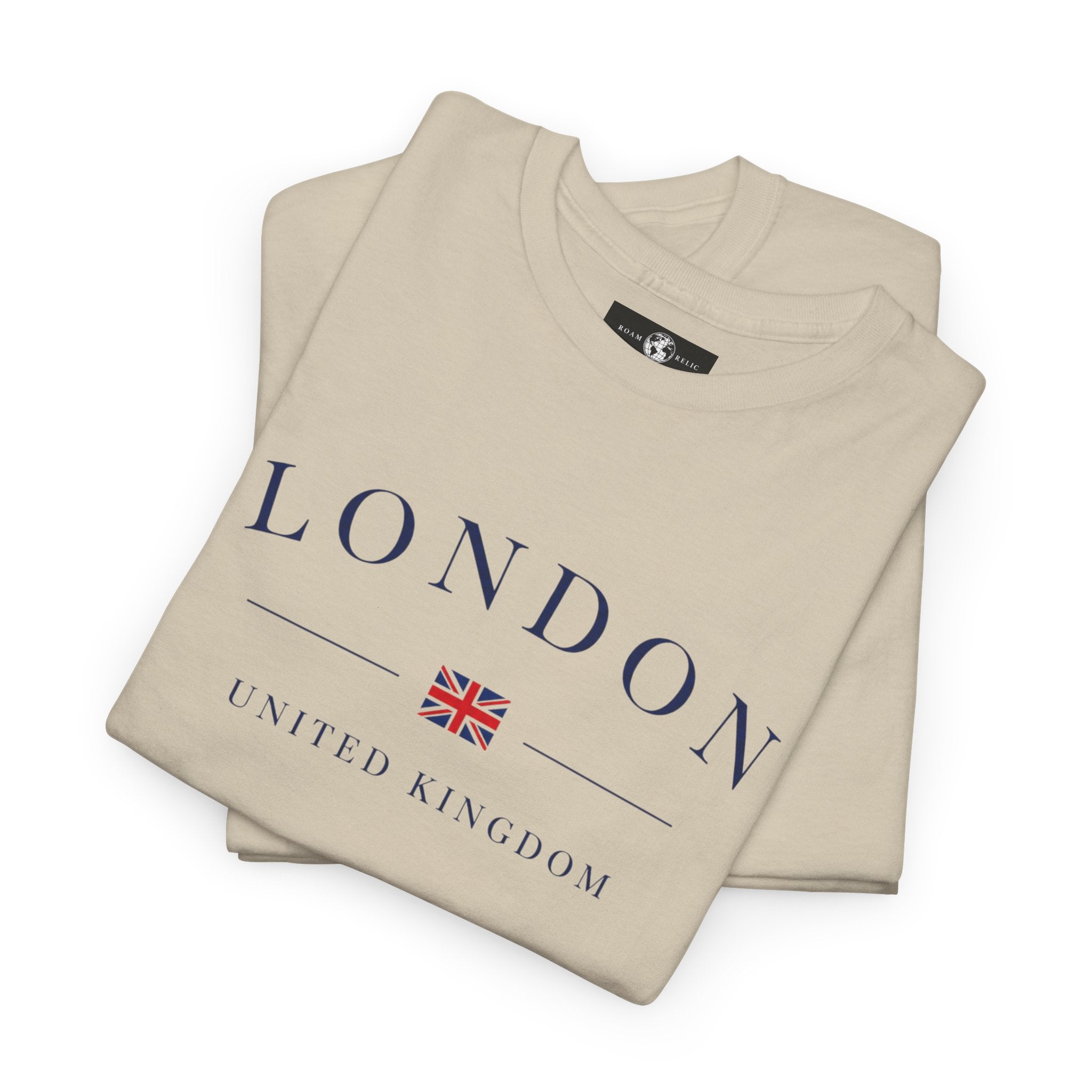 London Tee — Classic UK Flag Graphic Cotton T-Shirt