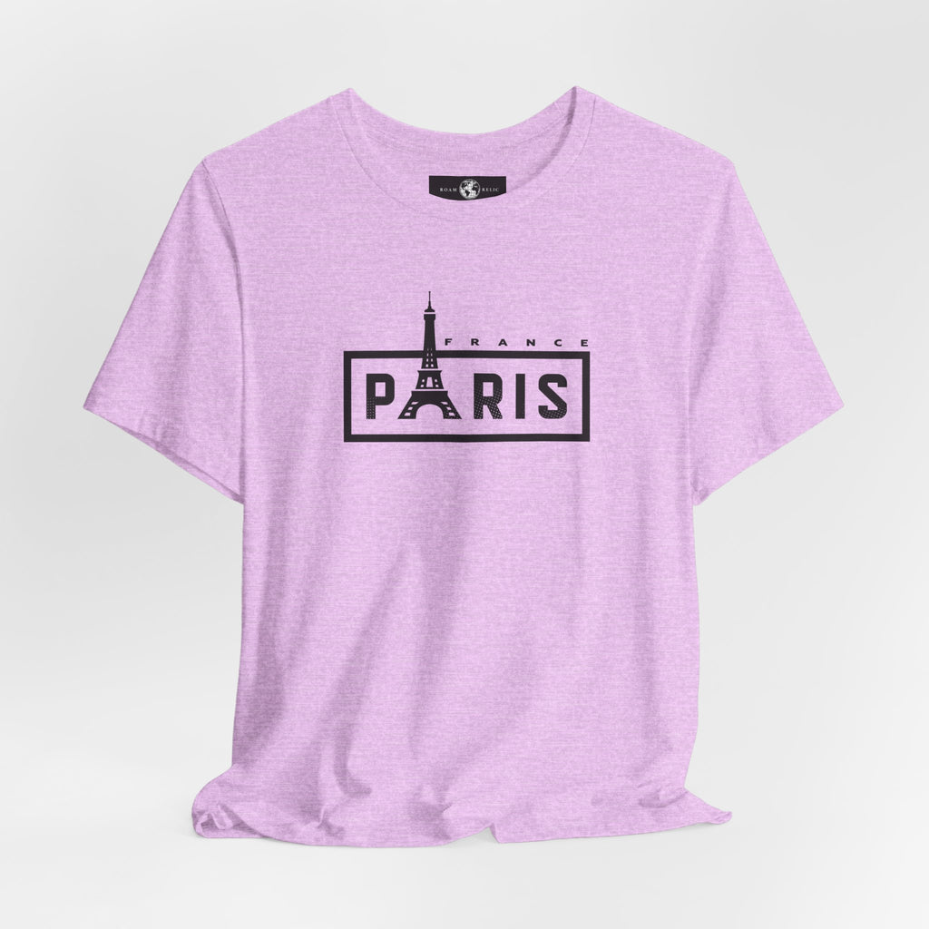 Paris Eiffel Tower Graphic Tee — Vintage Parisian Travel T‑Shirt