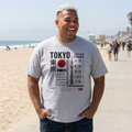 Tokyo Japan Graphic Tee — Skyline & Kanji Travel T‑Shirt