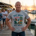 Funny "We're Not Fancy" Key West Vintage Beach T-Shirt