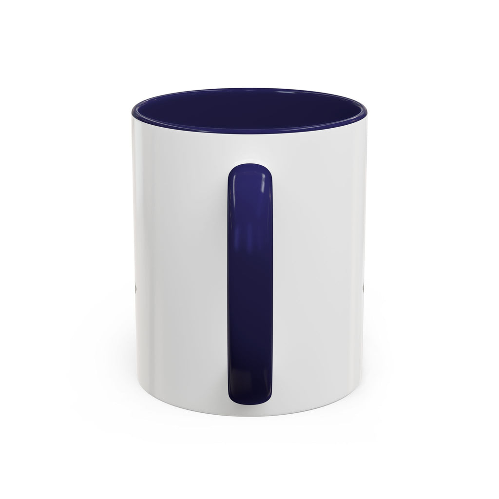 Senso-ji Temple Accent Coffee Mug — Asakusa Japan Minimal Outline Design (11/15oz)